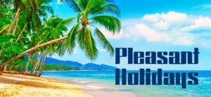 pleasant holidays banner