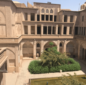 kashan courtyard
