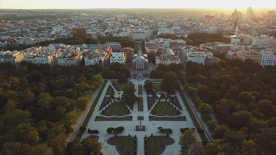 buen retiro park madrid